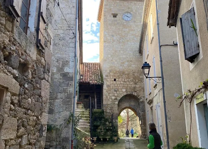 Cute 2 Bed - Fources, Gascony Tatil Evi Fourcès